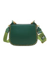 JENA X GREEN Studded Shoulder Bag