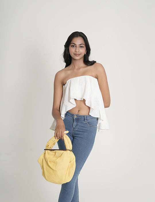 Linen Beach Handbags