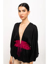 Black-Wine Short Cape