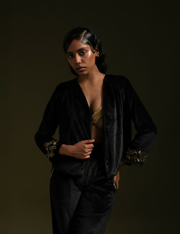 Umbra Set (Jacket + Trouser + Blouse )