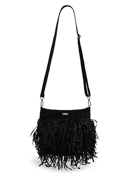 Raffia Bucket Bag