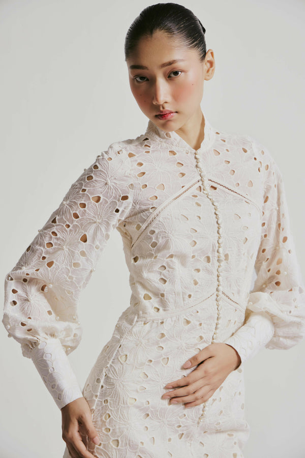 Maeve Dress White