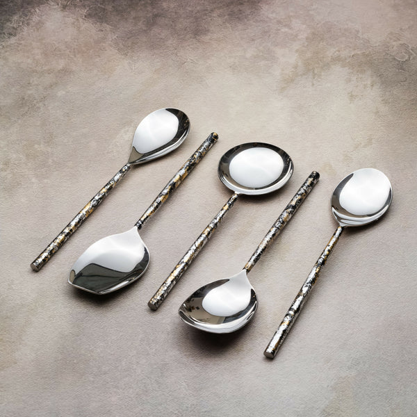 Foil Serving Spoons Set