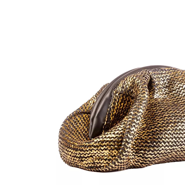 MOON CLUTCH Black Gold