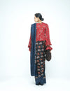 Wild Bloom Saree (Pre-Stitched)