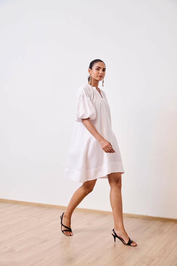 White Short Party Dress