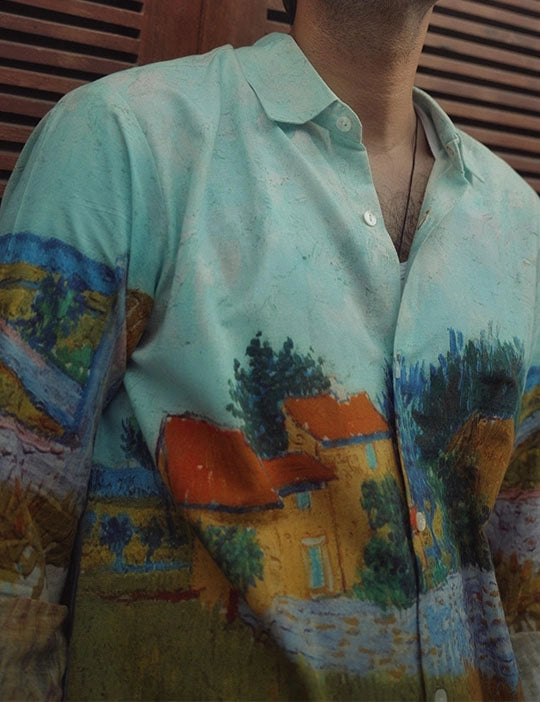 Farmhouse in Provence Shirt for Men