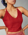 Red Suri Co-ord Set