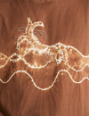 Airavat Shibori T-shirt - Brown