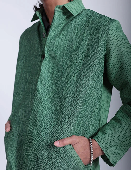 Euphoric Emerald Shacket