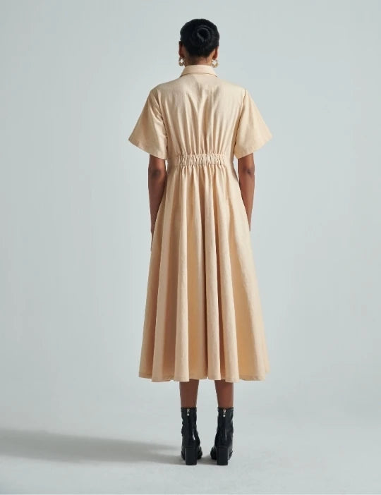 Sandstone Bloom Dress
