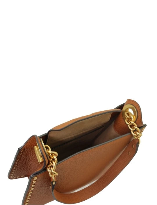 JENA X TAN Studded Shoulder Bag