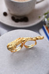Oak Double Ring