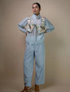 Meadows Reversible Tie-Up Blouse