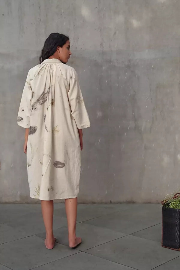Live Leafy Khadi Tent Dress & Pants