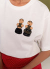 Chinmayee T shirt - WHITE