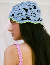 CROCHET FLOWER HAT