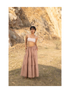 Kaia Tiered Skirt - Tan