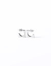 Edge Hoops SIlver