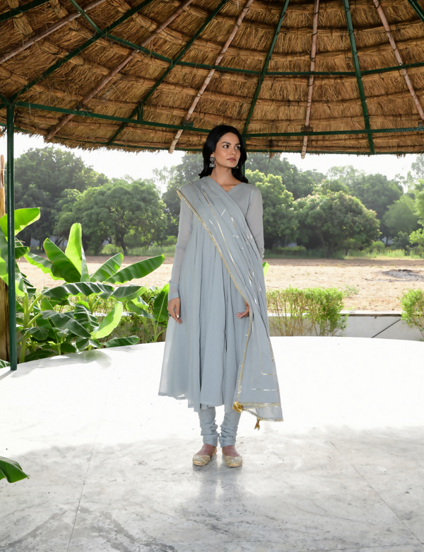Saanjh Taani Anarkali Suit
