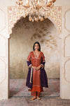 Zangi Gota Kurta Set With Dupatta