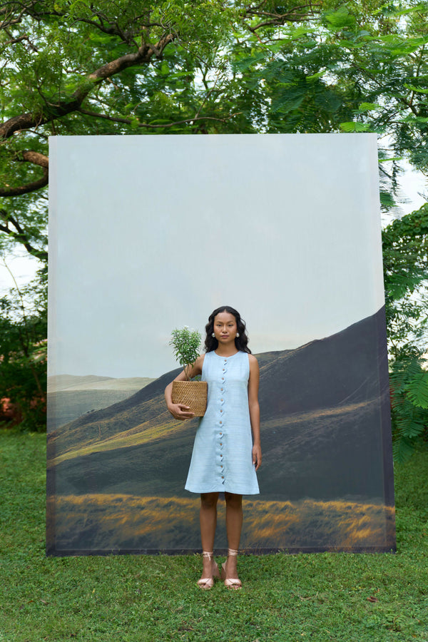 Petal Sleeveless Dress