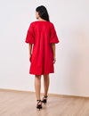 Red & Pink Short Party Dress