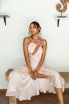 Silvia Maxi Asymmetrical Dress