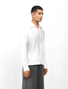 IVORY GLITCH ROOT SHIRT