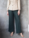 Logus Green Linen Trouser