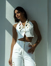 WAIST COAT + CARGO PANT WITH BUTTONS