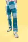 Safari Pants - WHITE/TEAL