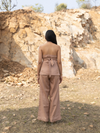 Linea Wrap Top - tan