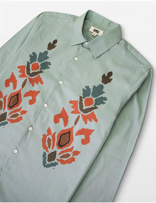 Ethereal blossom shirt for men