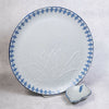 Blue Slate - Round Platter with Dip Bowl