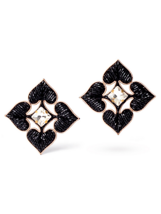 Mini Spade Stud Earrings