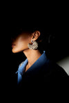 Pearl Crescent Earring