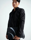 Black Linear-Stitch Shirt