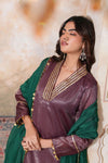 Gauhar Gota Kurta Set With Dupatta