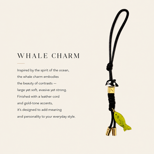 Whale Bag Charm