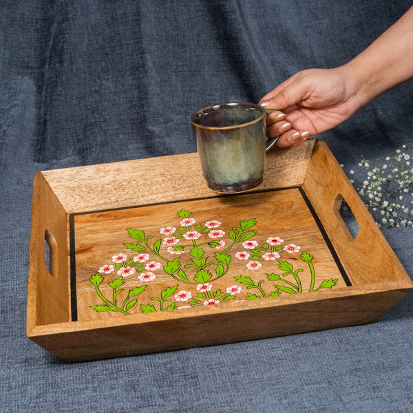 Floral - Serving Tray