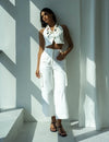 WAIST COAT + CARGO PANT WITH BUTTONS