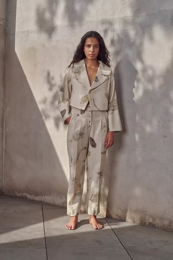 Live Leafy Khadi Jacket