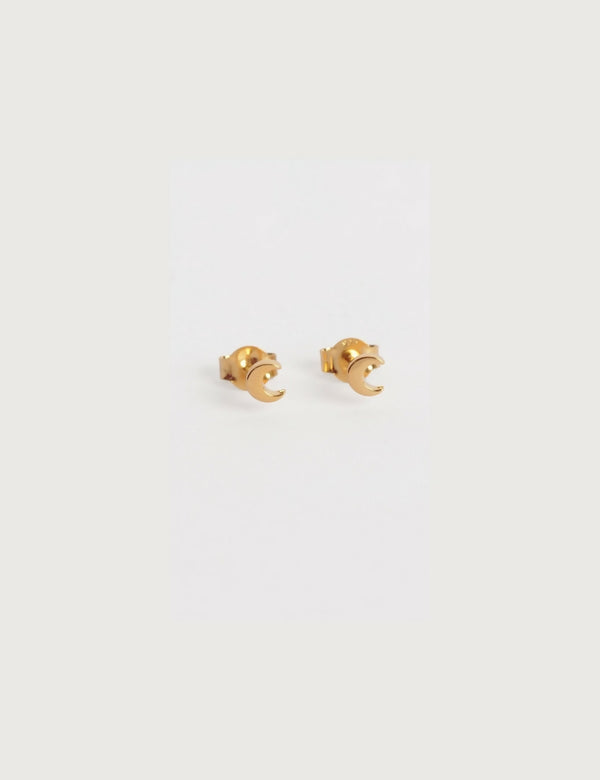 Lunar Plain Mini Earrings