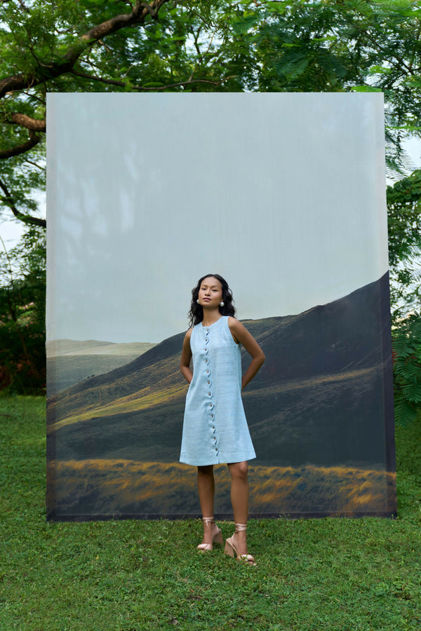 Petal Sleeveless Dress