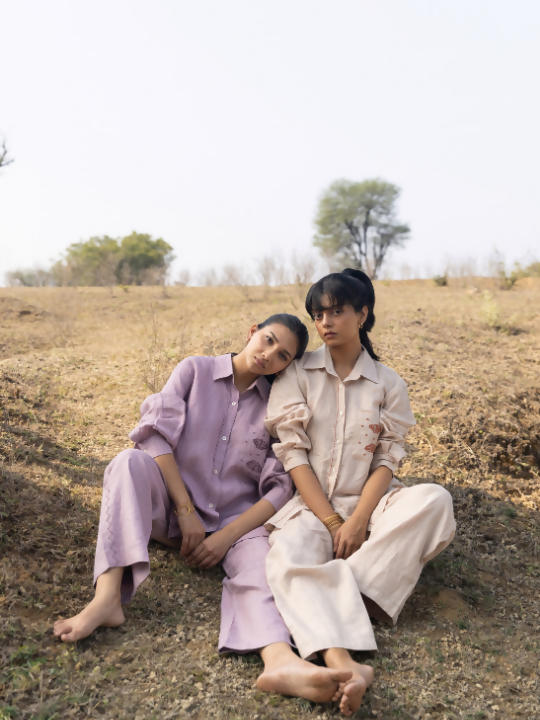 Dust Bloom Shirt - beige