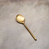 Matte Gold Serving Spoons Set