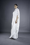 Mystic White Saree