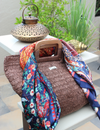 Raffia Coffee Tote
