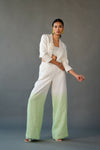 Short Jacket With Shaded Pant
